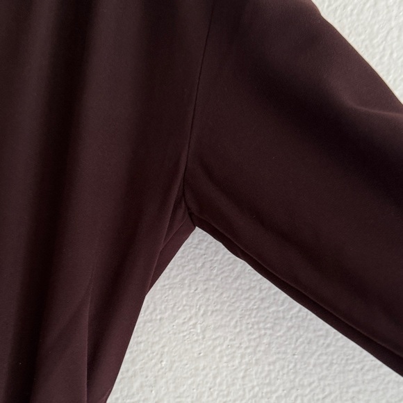 Reiss Dark Brown Belted Jumpsuit - Picture 4 of 5